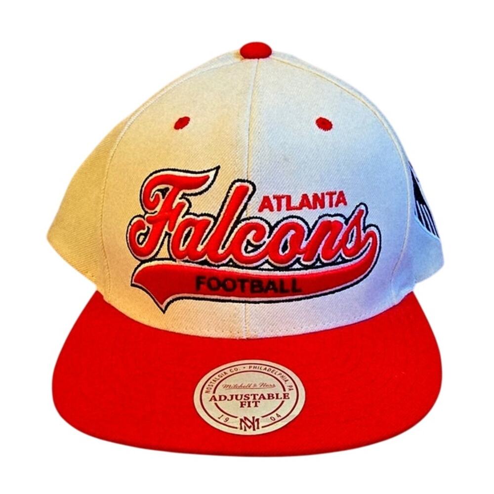 Mitchell & Ness throwback Atlanta Falcons snapback football hat NWT